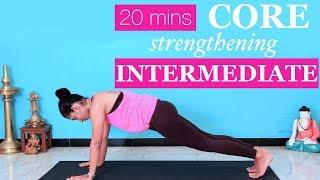 Abs Exercises and Core Strengthening | Intermediate Workout | Yogalates with Rashmi