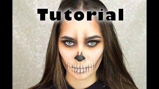 Maquillaje de Calavera FACIL | Halloween Makeup | Carla Calvo