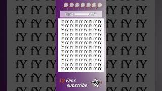 Tell me where Yf | Math Puzzle #shorts #different #puzzles #opticalillusion