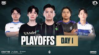 [EN] PUBG MOBILE RUTHLESS COG S5 PLAYOFFS DAY 1 FT. #BTR #TJB #DRS #HORAA #TIANBA #A1 #I8 #VPE #FLC