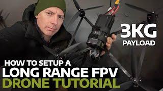 How to setup a Long Range Fpv Drone Tutorial 2024 - Geprc LR10 Fpv Drone 