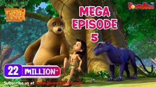 The Jungle Book Cartoon Show Mega Episode 5 | Latest Cartoon Series