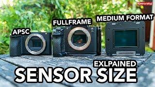 Does CAMERA SENSOR SIZE matter?  2018