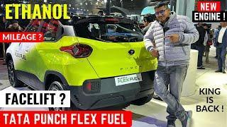 New 2025 Tata Punch Flex Fuel BioEthanol - Big Update ! Tata Punch Facelift? Mileage, Price, Feature