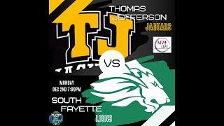 MVI Live | Thomas Jefferson vs South Fayette| 2024 PIHL | 12/2/24