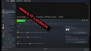 How to fix counter-strike SDK if it is not launching (2021)