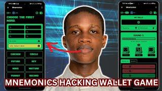 Mnemonics Play To Earn | Mnemonics Hacking Wallet Play To Earn