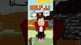 #Help #JJ to Become Dark and Save Sister st #Maizen #Minecraft Animation #マインクラフト #shorts