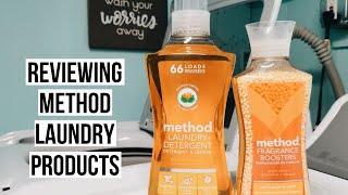 USING ONLY METHOD LAUNDRY PRODUCTS | NATURAL CLEANING PRODUCT REVIEW | PATRICIA MARIE