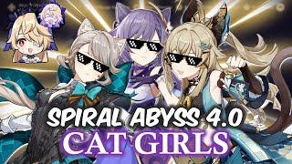 I Played This PURRFECT Team For Spiral Abyss 4.0