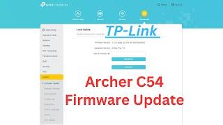 TP-Link Router Firmware Update