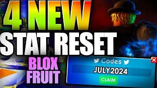 ALL WORKING STAT RESET CODES in Blox Fruits JULY 2024