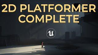 Unreal Engine 4 - Making a 2D Platformer in UE4 - Full Length