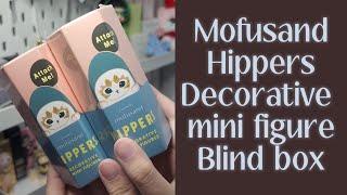Mofusand hippers mini figure blind box unboxing cute collectible aesthetic trending decorative phone