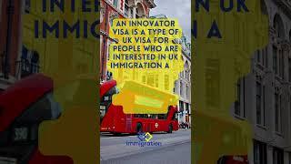 UK Visa   Innovator Founder visa