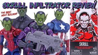 Skrull Infiltrator Unboxing and Review Hasbro Marvel Legends Pulse Exclusive Comparison