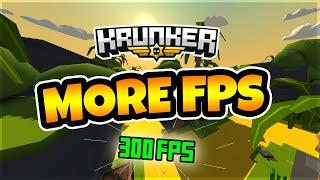 How to increase FPS in Krunker.io! (With mods)