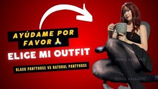 YOUTUBE negras vs natural vestido negro con short abajo