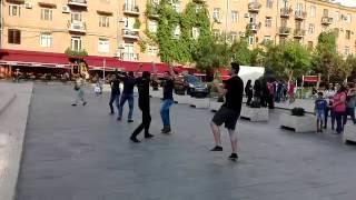 National Dances at Yerevan Streets: Getting ready :)