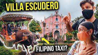 FOREIGNERS amazed by VILLA ESCUDERO - First Time seeing FILIPINO HERITAGE like THIS!