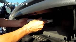 TOYOTA CAMRY 6 2008 гв меняем фильтр салона \ How to replace the cabin filter TOYOTA CAMRY 6