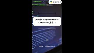 Features of F Strings || Python || Tip of the Day - 13