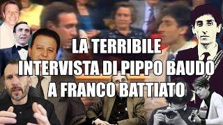 L'imbarazzante intervista di PIPPO BAUDO a FRANCO BATTIATO