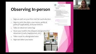 Auditor   Elections Observer Training July 11 2024