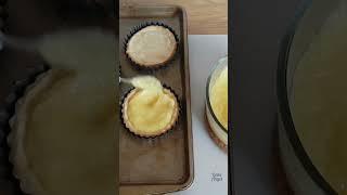 GBBO Technical Challenge | Mini Lemon Meringue Pie #GBBO #shorts #dairyfree