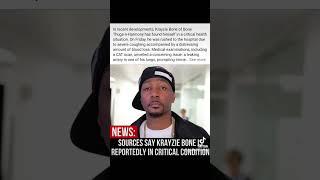 Krayzie Bone From Bone Thugs and Harmony in Critical Condition #bonethugs #bonethugsnharmony