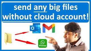 How to send big files in email