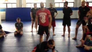 Tristar Gym Lesson with Coach Zahabi. Duck under and Duck under carry