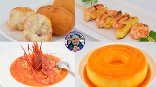 Menú completo para un día de fiesta  recetas de javier romero  cocina familiar  gastronomia
