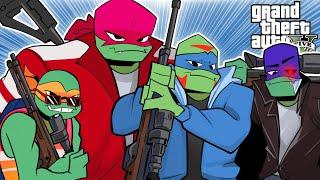 NINJA TURTLES SAVE THE CITY!  | GTA 5 Online