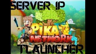 Revealing Pika Network IP Address! Cracked Tlauncher (Minecraft 2024)