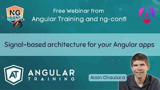 Signal-based architecture for your Angular apps | Alain Chautard