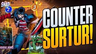 How to Beat Surtur in Marvel Snap: Counter Deck & Tips - SEASON PASS GIVEAWAY!