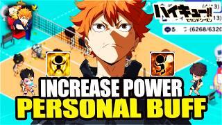 *BONUS POWER* GET STRONGER WITH THIS BUFF - HAIKYU! TOUCH THE DREAM SEA