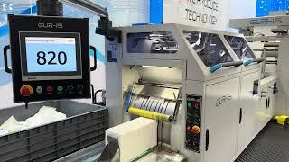 GP-38/76 F WITH CHAMBER DOCTOR BLADE SYSTEM IN-LINE PRINTER  UP TO 1000 BAGS/MINUTE AT DRUPA 2024