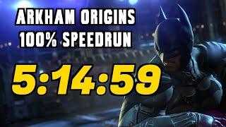 Batman: Arkham Origins Speedrun (100%) in 5:14:59