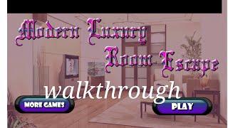 Modern Luxury House Escape Walkthrough