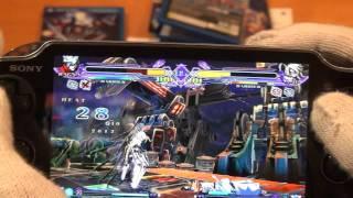 PS VITA - Unboxing and review of BlazBlue plus PS Vita info