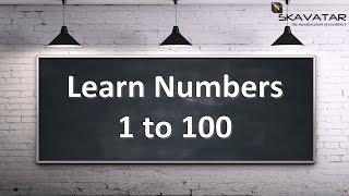 Learn Numbers 1 to 100 | Learn to count with American Pronunciation