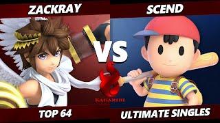 Kagaribi 10 - Zackray (Pit) Vs. Scend (Ness) Smash Ultimate - SSBU