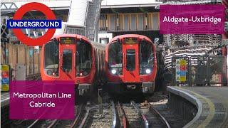 ALDGATE TO UXBRIDGE | Metropolitan Line Cab ride