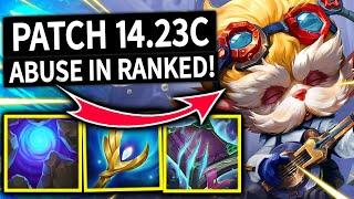 THE BEST COMP TO ABUSE in TFT SET 13! - RANKED Meta | TFT Patch 14.23C | Teamfight Tactics Guide