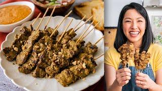 Beef Satay & “Real” Thai Peanut Sauce