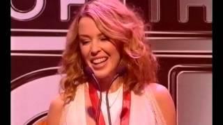 Kylie Minogue - Receiving Top Tour Award (TOTP Awards 2002)