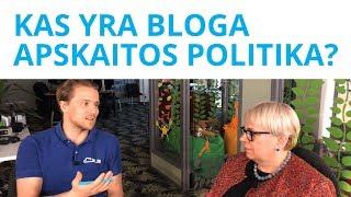 9. Kas yra bloga apskaitos politika?