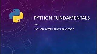 Learn python Fundamentals part 2